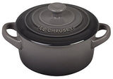 Le Creuset Stoneware Mini Round Cocotte, 8 oz., Oyster Le Creuset
