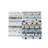 Eddie Bauer - Twin Sheets, Cotton Flannel Bedding Set, Brushed For Extra Softness, Cozy Home Decor (Woodland Friends, Twin) Eddie Bauer