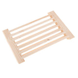Dualoai Cedar Wood Sauna Louver Ventilation Set, Pack of 2 Dualoai