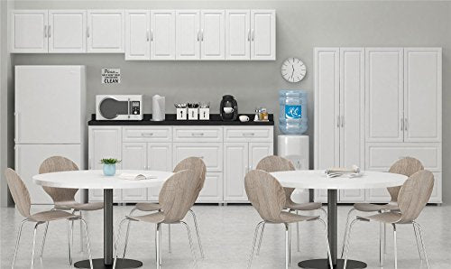 SystemBuild Evolution Kendall 54" Wall Cabinet in White SystemBuild