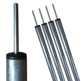 20' x 40' Standard Tent Pole Set | Used with Party Tents Direct 20x20 Weekender Pole Canopy Tent | Heavy Duty Galvanized Steel | Side and Center Poles Only (Top Not Included) Party Tents Direct
