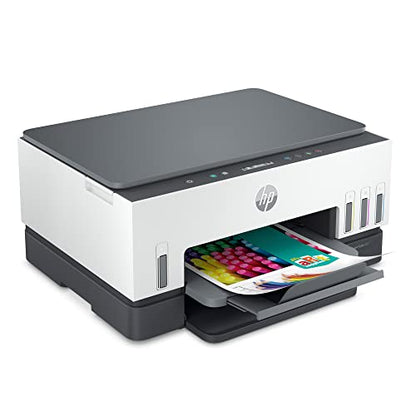 HP Smart -Tank 6001 Wireless Cartridge-Free all in one printer, this ink -tank printer comes with up to 2 years of ink included, with mobile print, scan, copy (2H0B9A)