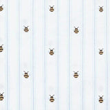 Poppy & Fritz - Full Sheets, Cotton Percale Bedding Set, Crisp & Cool, Ideal Bedding Set (Bumble Bees, Full) Poppy & Fritz