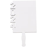 BEOSOFLOY 2024 Graduation Picture Frames Hand Fan Photo Frame Blank Sublimation Graduation Picture Frame 2024 Gifts for Her Him Class of 2024 Graduation Party BEOSOFLOY