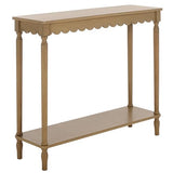 SAFAVIEH Home Collection Haven French Country Farmhouse Desert Brown Console Table for Entryway, Living Room, Foyer SAFAVIEH