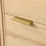 OVE Decors Indy 36 in. Undermount Single Sink Bathroom Vanity with White Engineered Marble Top, Rustic Ash OVE Decors