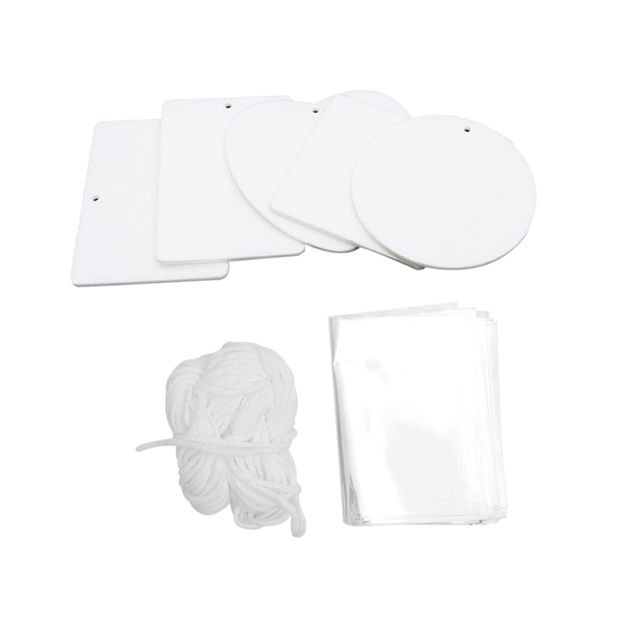 GLEAVI Air Freshener Sublimation 1 Set Air Freshener Car Freshener Sublimation Air Freshners Sublimation Blanks Coverlet Cars Cars White Felt Inside The Car Product GLEAVI