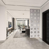Felt Fiber Surface High Density Polyester Fiber Board 11"x11" Hanging Room Divider Panel Cut Room Partition Home Decoratio (12 Pcs) (Oatmeal) OSHIYINN