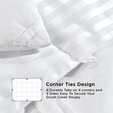 Bedsure Duvet Insert Twin XL Size - Lightweight Comforter, Quilted Cooling Duvet Insert, Down Alternative Summer Comforter with 8 Tabs, College Dorm Essentials, Machine Washable, White, 68x92 inches Bedsure