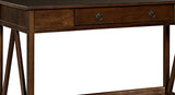 Linon Home Dcor Linon Home Decor Antique Tobacco Titian, 45.98" x 20" x 30" Desk, Linon