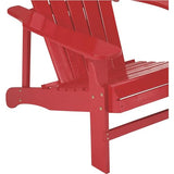 Leigh Country Red Adirondack Chair for Patio, Deck or Yard Leigh Country