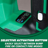 Metabo HPT 18V MultiVolt™ Cordless Brad Nailer Kit, 18 Gauge, 5/8" up to 2" Brad Nails, Includes (1) 18V 2.0Ah Lithium Ion Battery w/Fuel Gauge, Charger, Bag, Lifetime Power Tool Warranty, NT1850DFT Metabo HPT