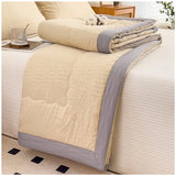 RDIAYDN Lightweight Summer Duvet, Soft and Breathable, Printed Quilt for Single Bed, Duvet for Summer, Thin and Light Summer Blanket (D, 200 x 230 cm) RDIAYDN