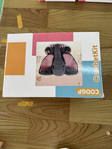 CODGP Crochet Kit,13in Crochet Animal Kit Elephant,Crochet Starter Kit Gift for Adults Kids with Yarn Sets,Amigurumi Crochet Kits with Step-by-Step Video Tutorials CODGP