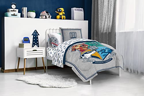 Jay Franco Harry Potter Stand Together 5 Piece Twin Size Bed Set - Includes Comforter & Sheet Set - Super Soft Kids Bedding Fade Resistant Microfiber (Official Harry Potter Product) Jay Franco