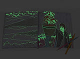 Harry Potter Glow in the Dark Coloring Book WoodArtSupply
