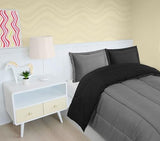 Utopia Bedding Black/Grey Kids Comforter Set with 2 Pillow Shams, 3 Piece Soft Microfiber Twin Bed Comforter with Pillow Shams, Printed Kids Bedding for Boys and Girls, Breathable, Easy Care Utopia Bedding