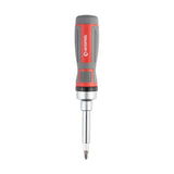 INTERTOOL 19-in-1 Ratcheting Screwdriver Set, Multi-Bit, High Strength Chrome Vanadium Steel, 8 Double-Ended Bits VT08-3376 INTERTOOL