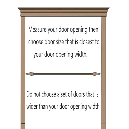 Cafe Door Swinging Door, Modern Style Swing Door with Hinges, Pine Wood Saloon Swinging Door Single Panel, White Interior Partition Door for Shop Entrance Partition, Kitchen, Bar Pub, Coffee Shop (Si HOFSSI