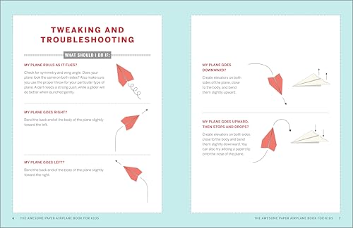 The Awesome Paper Airplane Book for Kids: Creative Designs and Fun Tear-Out Projects Callisto Kids