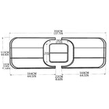 Large Wine Storage Rack Wall Mounted With LED Light With Wine Glass Holder, Heavy Duty Iron Bar Liquor Shelf,Floating Wall Wine Shelves,Bar Liquor Bottle Display Shelf For Kitchen Bar Decoration(350*1 IRHIGBGX