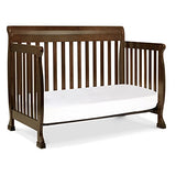 daVinci Kalani 4-in-1 Convertible Baby Crib - Strong, Easy to Assemble GREENGUARD Certified Crib - Convertible to Toddler Bed, Daybed, Full-Size Bed - Four Adjustable Mattress Heights - Espresso