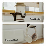 FAMISKY Electric Standing Desk, 63 x 24 Inches Height Adjustable Desk, Ergonomic Home Office Computer Workstation with Splice Board, Light Rustic Brown FAMISKY