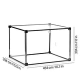 Genmitsu KABA Lite Enclosure PETG Box Kit for 3018 CNC Router, Enhanced Protection, Dustproof, Noise Reduction, Compatible with All 3018 CNC, 3018-PRO/3018/3018-MX3/3018-PROVer, 450 x 390 x 300 mm Genmitsu