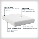 AllerEase Waterproof Mattress Protector, Maximum Allergy Mattress Protector, Full Mattress Cover Aller-Ease