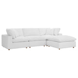 Modway Commix Down-Filled Overstuffed Upholstered 4-Piece Sectional Sofa Modway