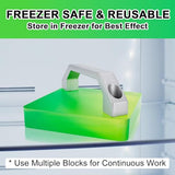 CenDale HTV Cooling Block-with Handle and Heat Resistant Tape, DTF Transfer Film& Heat Press Paper Vinyl Accessories, Fast Cooling Block, DTF Sublimation CenDale