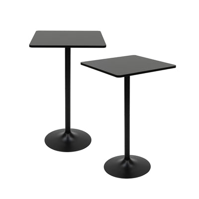 Pearington PEAR-4DSQ Pub Table, Black