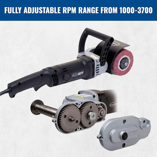 Eastwood Contour SCT Surface Conditioning Tool | Drum Machine Grinder, Sander, Buffer, Polisher Tool | 6 Speed 9 AMP 3700 RPM Motor Power Rotary Eastwood