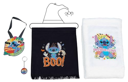 Disney Stitch Cross-Stitch (Cross-stitch Kits) WoodArtSupply
