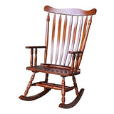 IC International Concepts Williamsburg Rocking Rocker Chair, Cherry IC INTERNATIONAL CONCEPTS