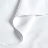 FreshCulture Twin Flat Sheets Only, Pack of 6, Soft Microfiber Bedding Sheets for Home, Salons, Hotels, Bulk Flat Sheets Only Twin Size (White) FreshCulture
