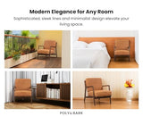 POLY & BARK Verity Lounge Chair, Cognac Tan POLY & BARK
