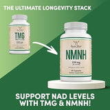 Double Wood Supplements TMG Trimethylglycine Supplement 1,000mg Per Serving, 180 Capsules (TMG Supplements for Homocysteine Control) Genuine TMG with Fishy Smell, Gluten Free, Non-GMO Double Wood Supplements