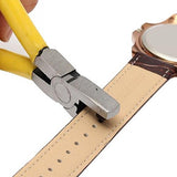 Leather Hole Punch Plier,Vkermury Universal 2mm Hand Leather Strap Watch Band Belt Tool Hole Punch Pliers Tool Vkermury