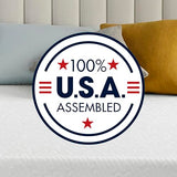 Serta - 7 inch Cooling Gel Memory Foam Mattress, Twin Size, Medium-Firm, Supportive, CertiPur-US Certified, 100-Night Trial - for Ewe, White Serta