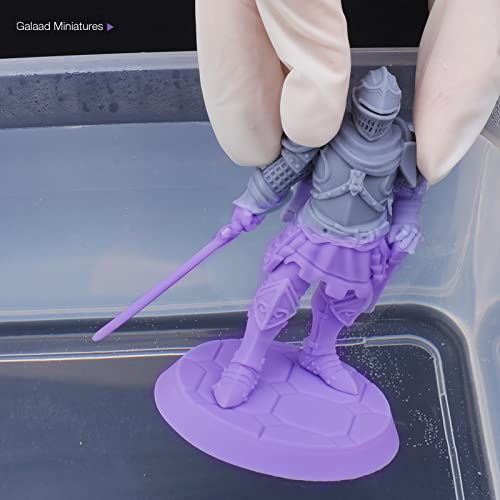 ELEGOO Thermochromic 3D Printer Resin, 405nm UV Curing Photopolymer Resin for LCD 3D Printing Grey to Purple 1000G