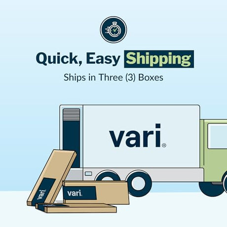 Vari ComfortEdge 80x80 L-Shape Electric Standing Desk – Height Adjustable Sit-Stand VariDesk for Corner Office with Reversible Left/Right Design + Reclaimed Wood Top/Slate Legs (Ships in 4 Boxes) Vari