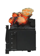 duraflame Electric Log Set 1,000 Sq Ft Heater, Faux Logs Insert with Infrared Flames for Existing Fireplaces, Remote Control Included Duraflame
