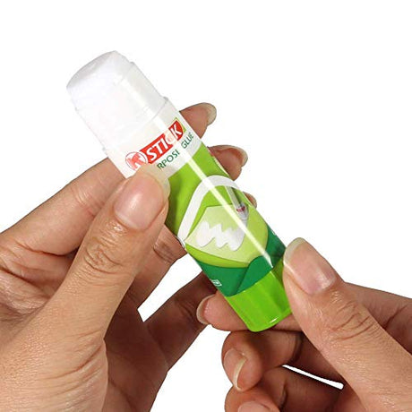 D-FLIFE 3pcs 3D Printer Glue Sticks, Solid Stickers for 3D Printer Hot Bed Print Filament PLA ABS PET PETG and Other More (3pcs) D-FLIFE