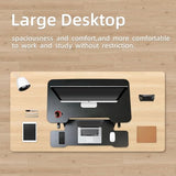 Juyancao Standing Desk Converter, 32" Height Adjustable Sit to Stand Up Workstation, Dual Monitor Desk Riser with Keyboard Tray, Black Desktop Tabletop Riser Laptop for Home Office Juyancao