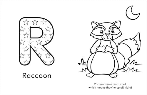A Is for Animals!: Preschool Coloring Book Rockridge Press