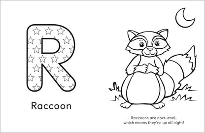 A Is for Animals!: Preschool Coloring Book