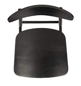 Safavieh Home Lucca Retro Black Dining Chair, Wood, Set of 2 Safavieh