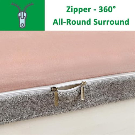 OneGrifN Cover for Traditional Japanese Floor Futon Mattres 100% Cotton Cover for Traditional Shikibuton Futon Mattress, Futon Mattress Protective Cover,Reversible Washable(Gray2,Full(120x200cm)) OneGrifN