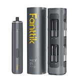 Fanttik S1 Pro 3.7V Electric Screwdriver, Cordless Screwdriver, 16 S2 Metal Bits, 3 Torque Settings, Max 6 N.m, 2000mAh Battery, LED Light, 1/4''Hex, Idea Tool for Furniture/Desktop Computer Fanttik